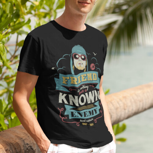 Kurt Cobain Music Graphic T-shirt