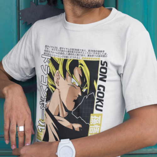 Goku 172 Japanese Anime T-shirt