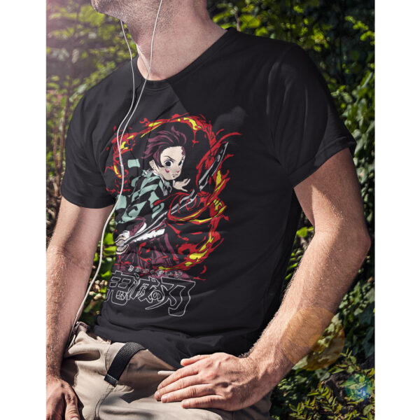 Demon Slayer Japanese Anime Premium T-shirt - Image 3