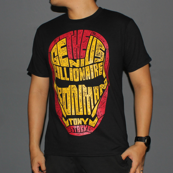 Iron Man Superhero Graphic T-shirt - Image 3