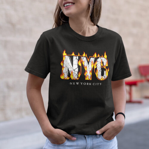 Nyc Typography 132 Graphic T-shirt