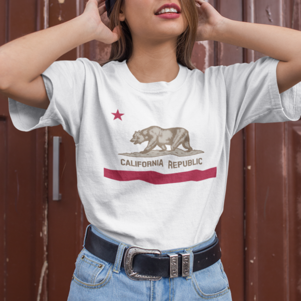 California Republic Typography Animal T-shirt - Image 4