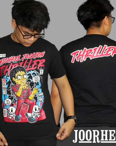 Thriller King of Pop Music Graphic T-shirt