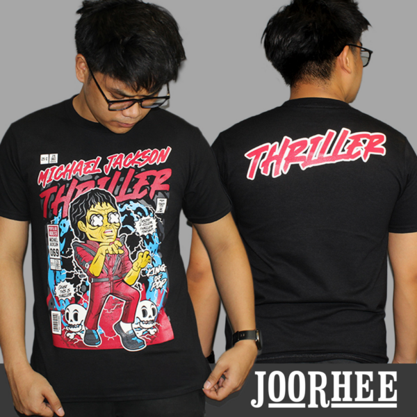 Thriller King of Pop Music Graphic T-shirt