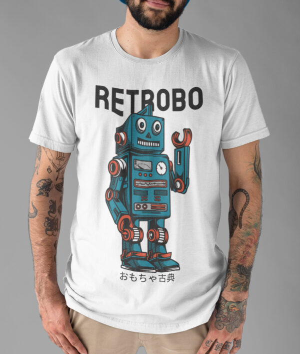 Retrobo Vintage Japanese Robot T-shirt