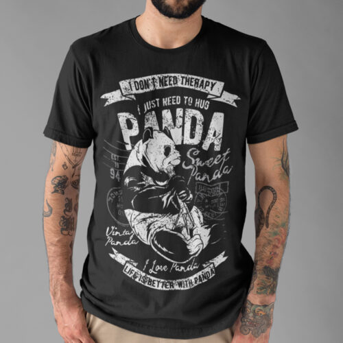 Panda Animal Vintage T-shirt