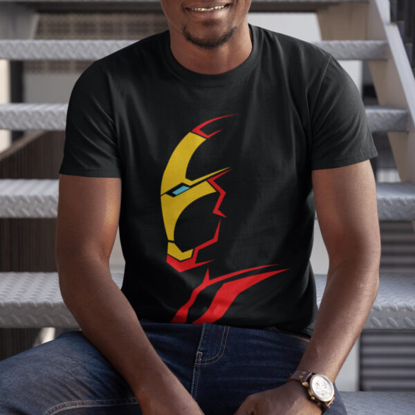 Iron Man Shadow Superhero Graphic T-shirt