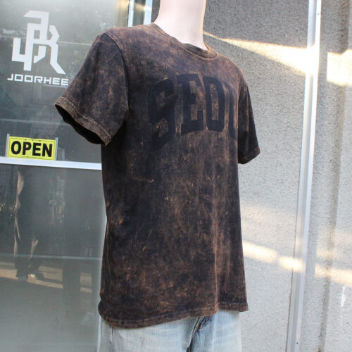 Rusty Acid Wash SEOUL T-shirt