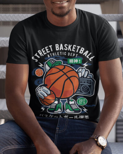 Street Basketball Sports Graphic T-shirt