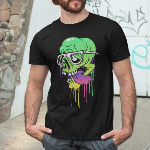 Color Skull 137 Graphic T-shirt