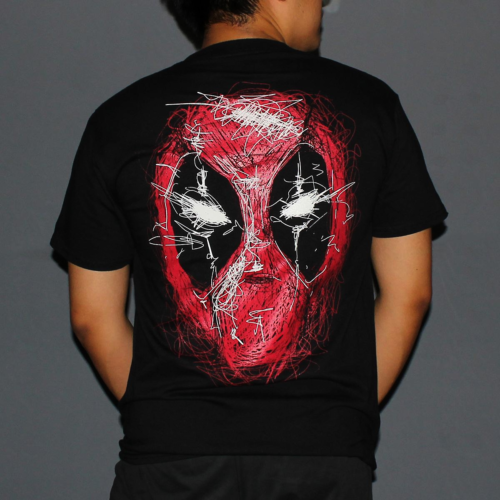 Deadpool Superhero Graphic T-shirt