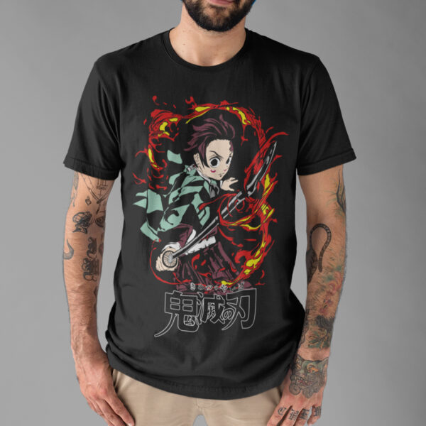 Demon Slayer Japanese Anime Premium T-shirt - Image 2