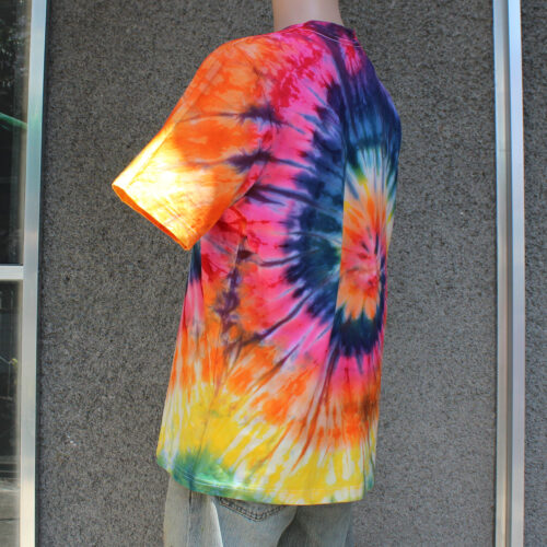 Tie Dye Spiral Rainbow Unisex T-shirt