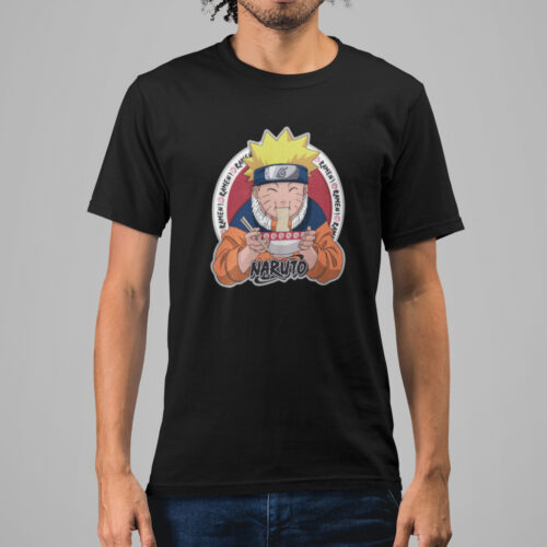 Naruto Ramen Food Anime Graphic T-shirt