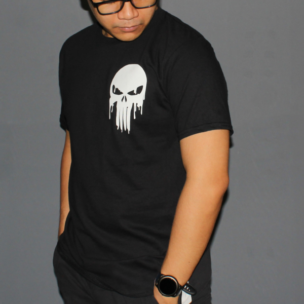 Skull Punisher Drama Graphic T-shirt - Image 3