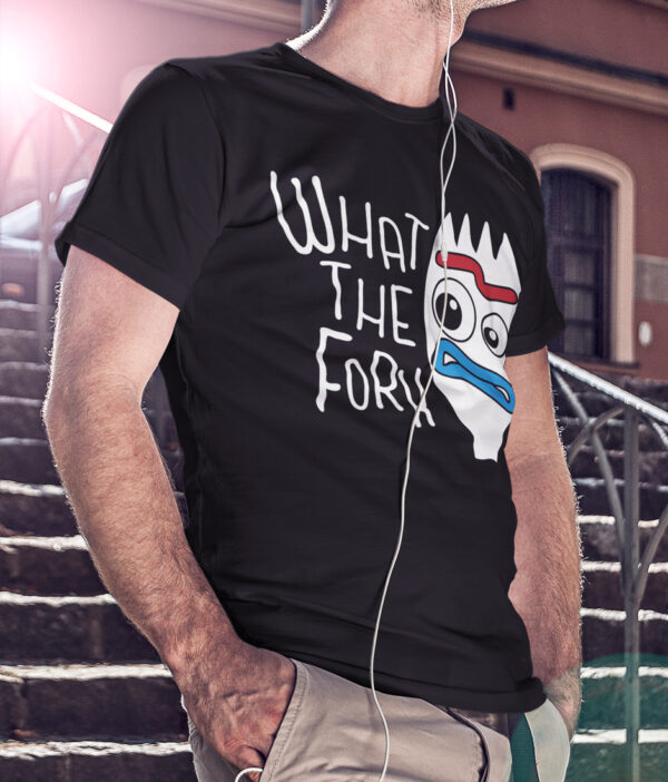 What The Fork Funny Anime T-shirt - Image 2