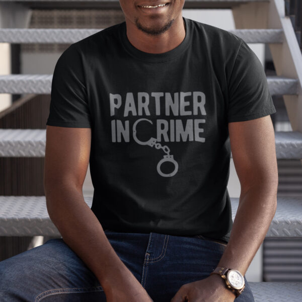 Partners In Crime Typography Graphic T-shirt