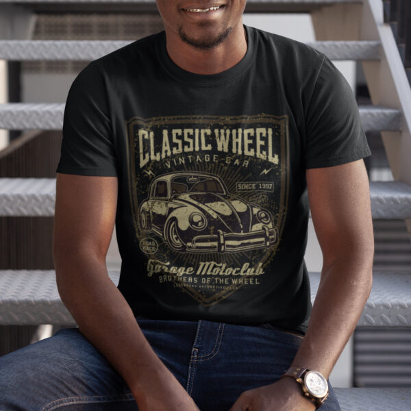 Classic Wheel Vintage Graphic T-shirt