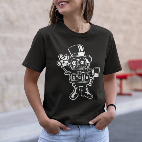 Classic Cameraman Funny Vintage Graphic T-shirt