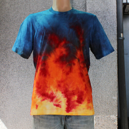 Tie Dye Flames T-Shirt