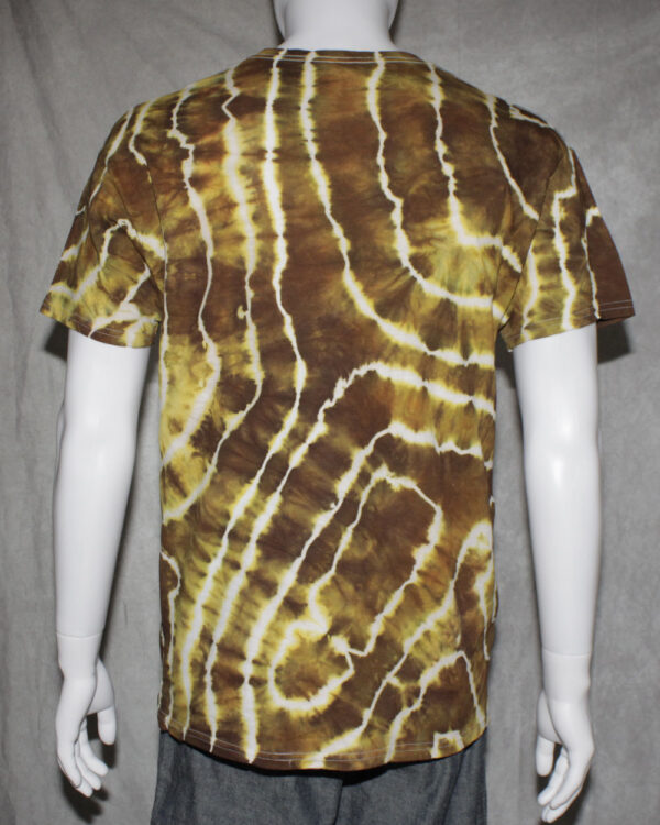 Geode Earth Tone Tie Dye T Shirt - Image 4