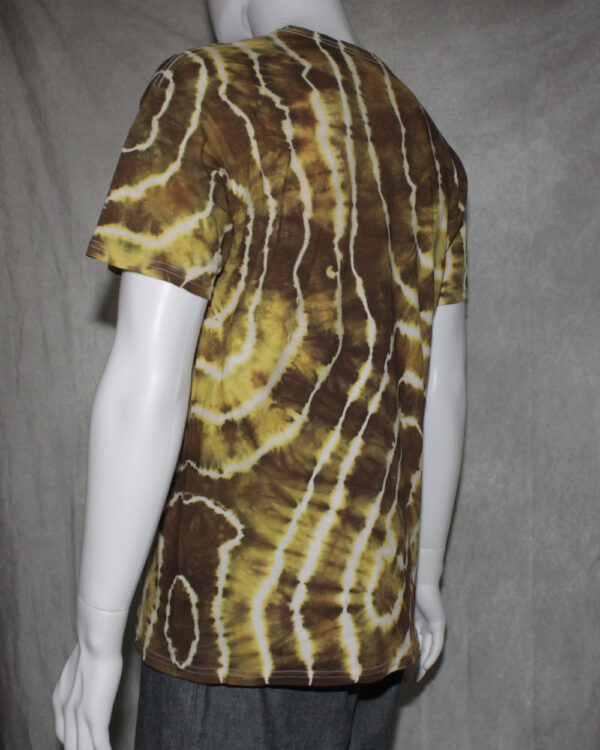 Geode Earth Tone Tie Dye T Shirt - Image 3