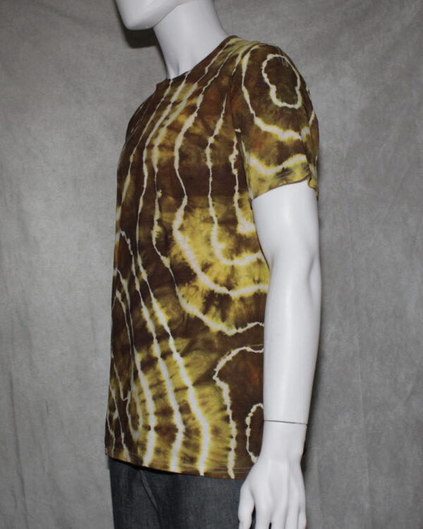 Geode Earth Tone Tie Dye T Shirt - Image 2