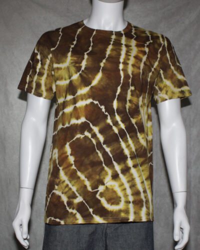Geode Earth Tone Tie Dye T Shirt
