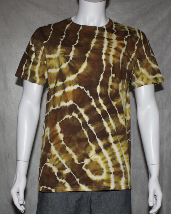 Geode Earth Tone Tie Dye T Shirt