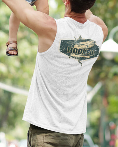 Hooked On Fishing Tank top