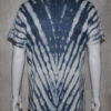 V Pattern Indigo Tie Dye T-Shirt - Image 5