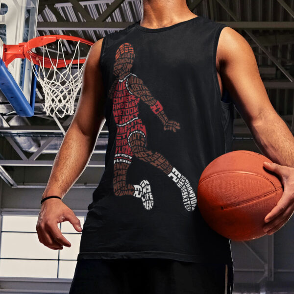 Jordan Slam Dunk Typography Tank top - Image 4