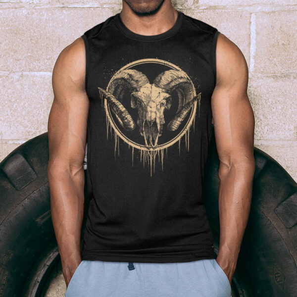 Lamb Skull Tank top - Image 2