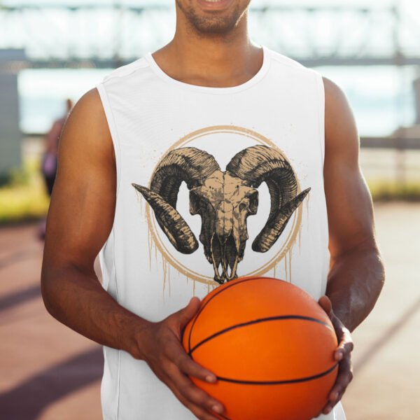 Lamb Skull Tank top - Image 4