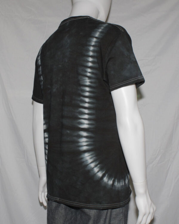 Pleated Circles Tie Dye T-Shirt - Image 4