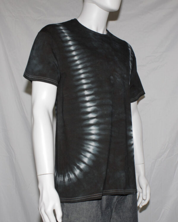 Pleated Circles Tie Dye T-Shirt - Image 2