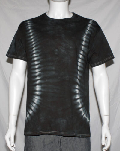 Pleated Circles Tie Dye T-Shirt