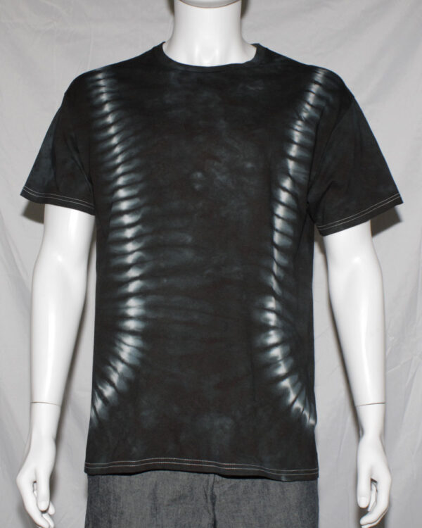 Pleated Circles Tie Dye T-Shirt
