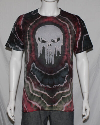 Tie Dye Punisher Design Unisex T-shirt