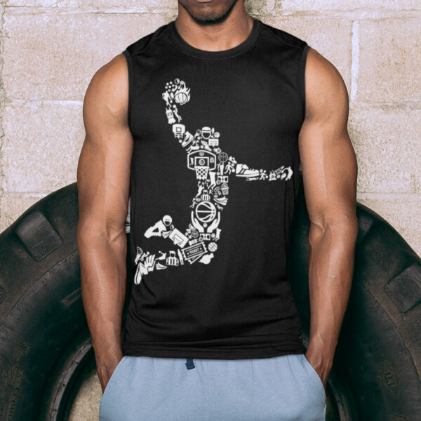 Dunk Shot Typography Tank top - Image 3