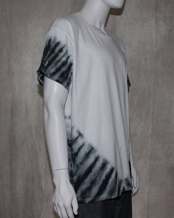 Sleeve and Hem Tie Dye T-Shirt - Image 2