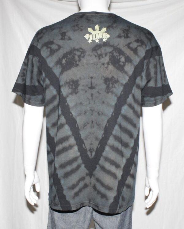 V Pattern Reverse Tie Dye T-Shirt - Image 5