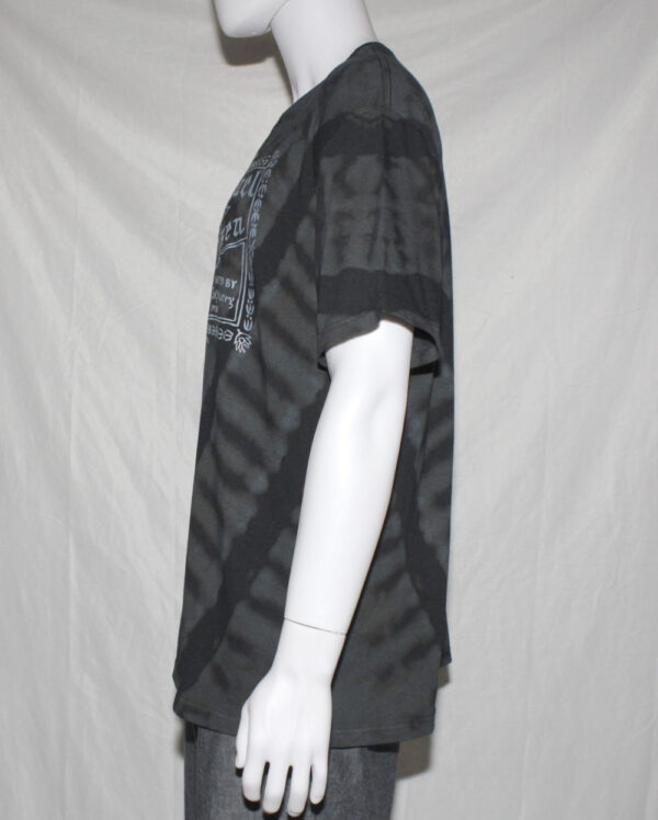 V Pattern Reverse Tie Dye T-Shirt - Image 3