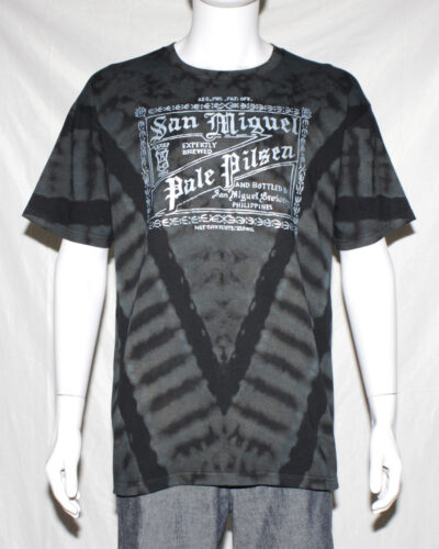 V Pattern Reverse Tie Dye T-Shirt