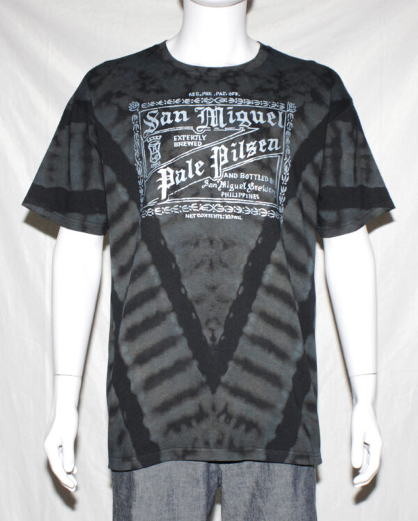 V Pattern Reverse Tie Dye T-Shirt